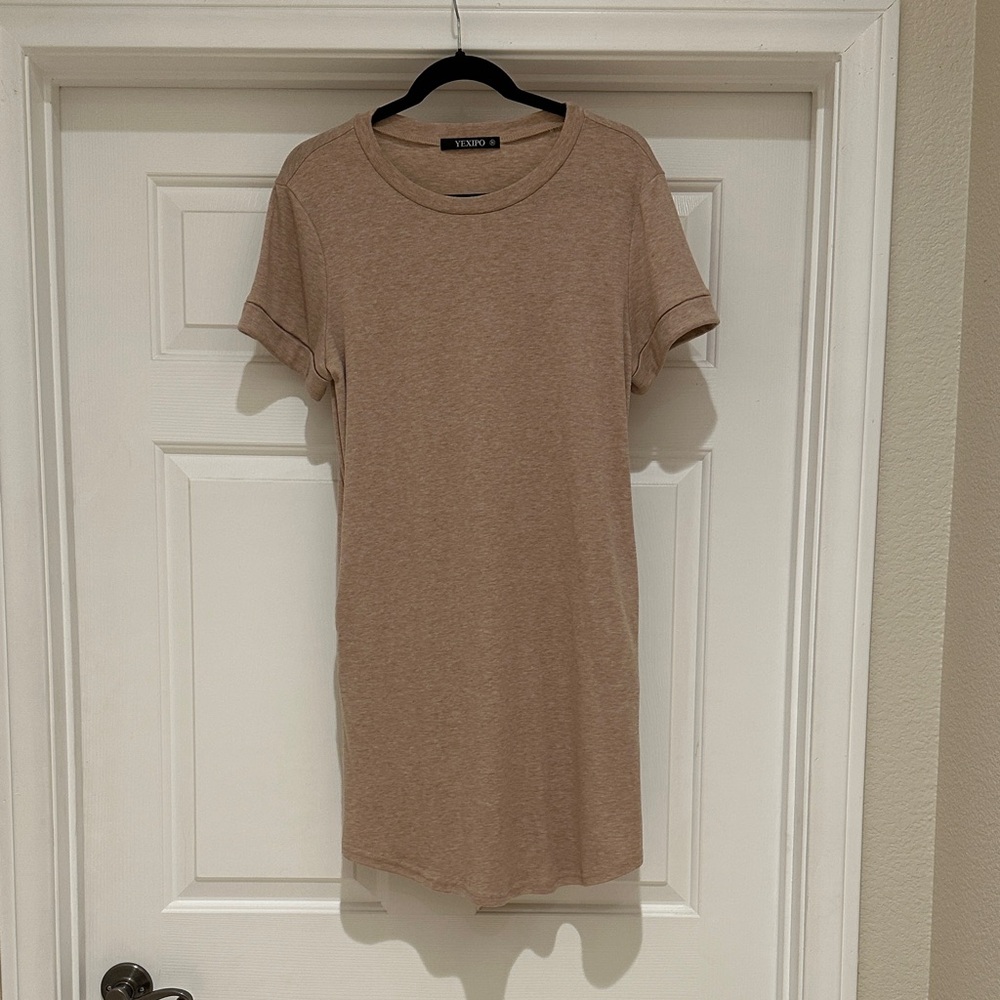 Tan Mini Dress by TNA